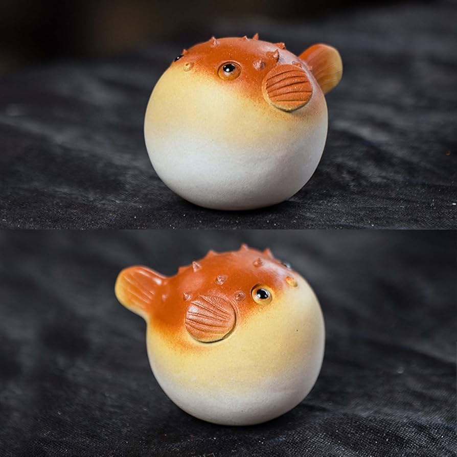 【珍品！】瑪瑙ふぐ置物 珍品！】瑪瑙ふぐ置物